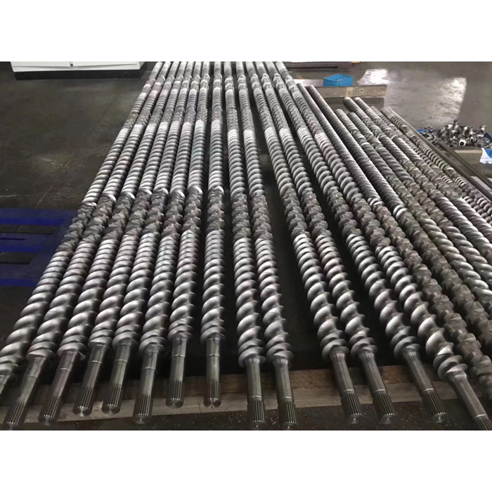 What is a parallel twin screw barrel?